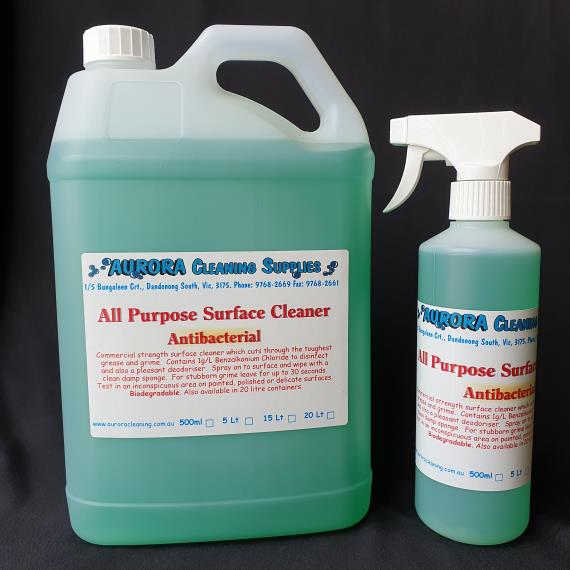 All Purpose Surface Cleaner Antibacterial // Kitchen // AURORA Cleaning