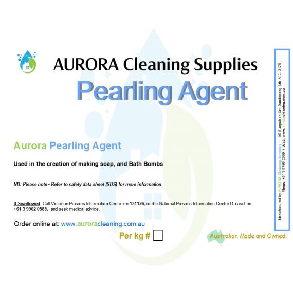 Bath Bomb Soap Making, Raw Materials - Pearling Agent