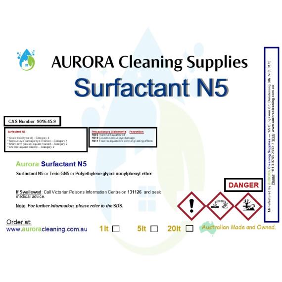 Raw Materials - Surfactant N5